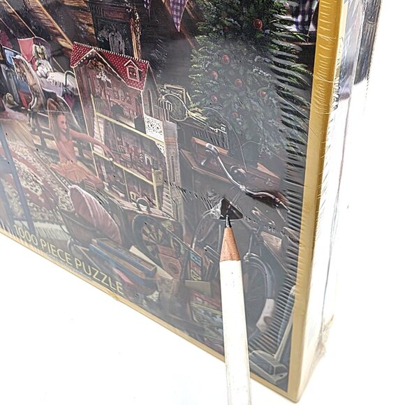 White Mountain Attic Treasures 1000 Piece Rare Hard To Find Sealed Steve Crisp - Picture 8 of 8